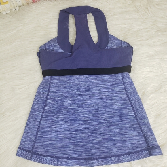 Lululemon athletica blue workout top size 6 - Picture 5 of 8